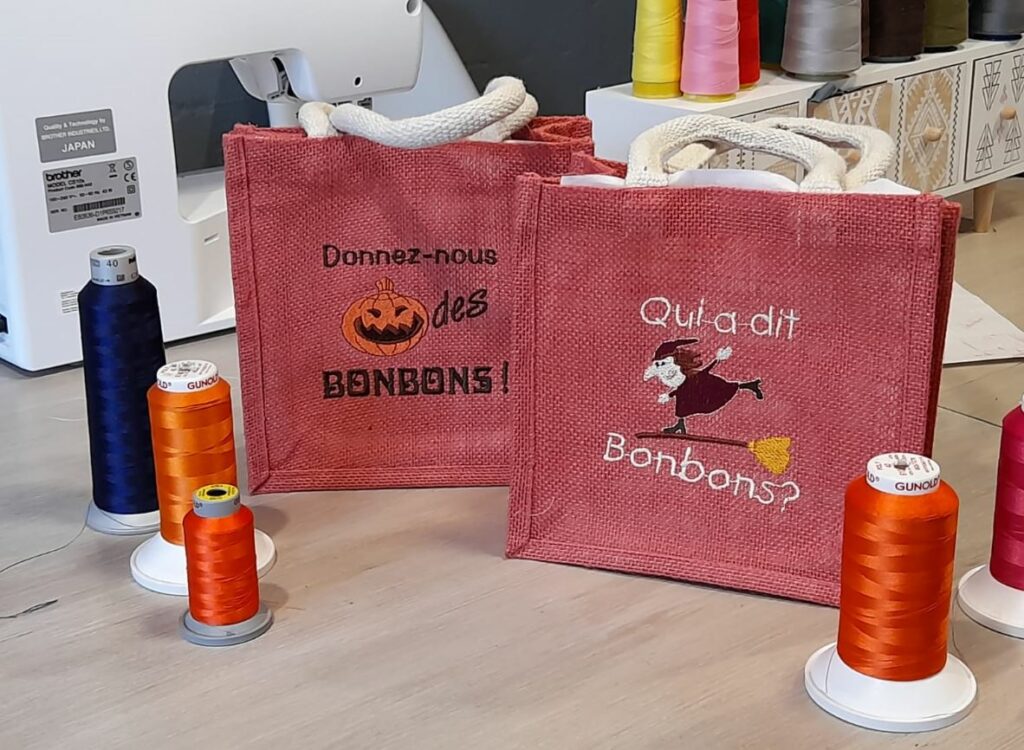 Sac enfant thème halloween