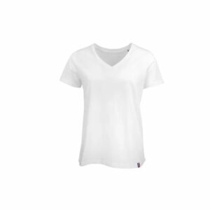 T-shirt femme col V