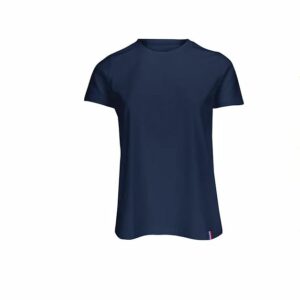 tshirt femme col rond bord cote